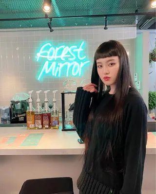 ロング 原宿アンリ 山下卓也のヘアスタイル