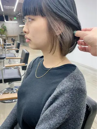 ミディアム カラー ヘアアレンジ son hair HIROEのヘアスタイル