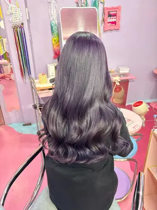 ロング カラー TOY🐈‍⬛🎀 派手髪/地雷系のヘアスタイル