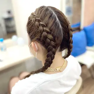 ヘアアレンジ GLOSS♡ ヤマガミコウジのヘアスタイル