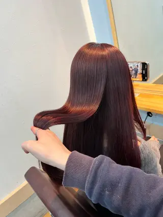 ロング カラー 🫧ハイトーン/ ブリーチ🫧白石航汰のヘアスタイル