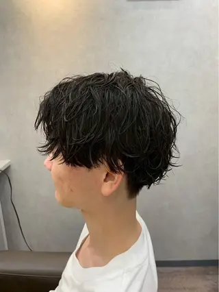 パーマ メンズ 小林 羽蘭のヘアスタイル