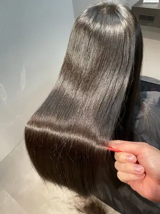 セミロング 山田彼門❄️美髪矯正 /ハーツエキスパートのヘアスタイル