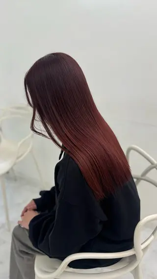カラー 透明感うる艶カラー 🤍MANAMIのヘアスタイル