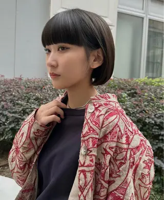 ショート 岸本 理希のヘアスタイル