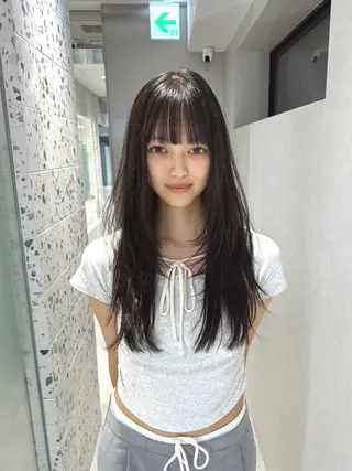 ロング 矢野 晃平のヘアスタイル