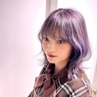 セミロング カラー ヘアアレンジ ラスト1名様限定: ショート特化/森澤のヘアスタイル