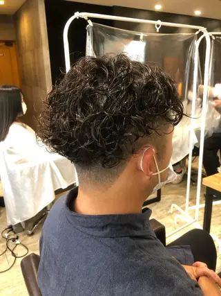 ショート カラー パーマ ヘアアレンジ メンズ キッズ ネイル マツエク・マツパ アイブロウ EnBlesS西宮 マンツーマン神道有基のヘアスタイル