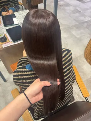 ロング きょうか🩶 /艶髪/髪質改善のヘアスタイル