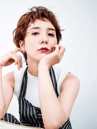 ショート カラー パーマ ヘアアレンジ メンズ キッズ ネイル マツエク・マツパ EnBlesS西宮 マンツーマン神道有基のヘアスタイル