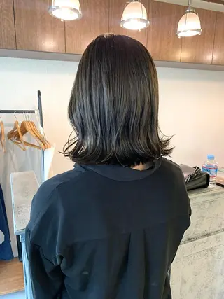 ミディアム カラー MAYU 💚森下のヘアスタイル