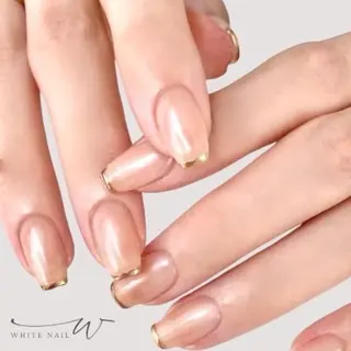 ネイル WHITE NAIL 大島のネイルデザイン