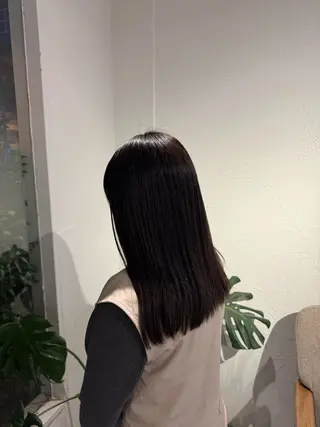 セミロング 甲斐 文彩のヘアスタイル