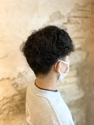 パーマ メンズ Flor 上大岡 🌱山本一葉🌱のヘアスタイル