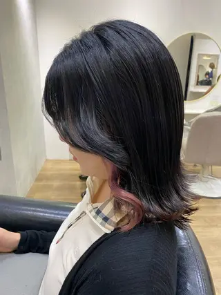 ショート mio♡ベージュ特化 🎀透明感カラーのヘアスタイル