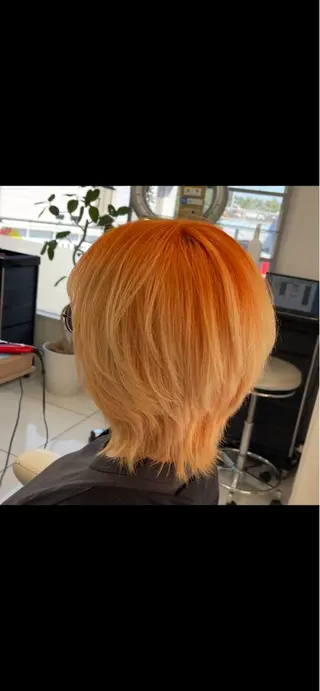 ミディアム 藤原 亜美🤍のヘアスタイル