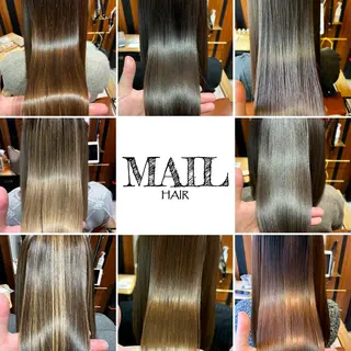 ロング 縮毛矯正&髪質改善 MAILHAIRのヘアスタイル