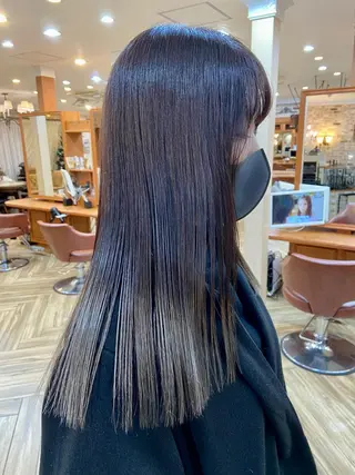 ロング カラー 再現性◎✨艶髪🔆 川﨑友稀のヘアスタイル