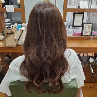 ロング カラー 武藤 虎太朗のヘアスタイル
