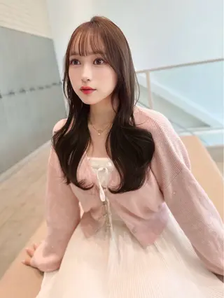 ロング カラー MIKU /ボブ/外ハネボブのヘアスタイル