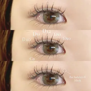 マツエク・マツパ 大久保 円香のマツエク・マツパデザイン