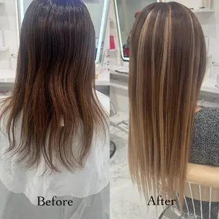 ロング 韓国ヘアーサロン MARIA🐈‍⬛のヘアスタイル