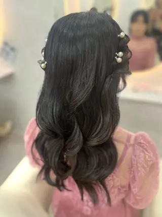 ロング 🫧みひろ🫧カット カラーモデル募集のヘアスタイル