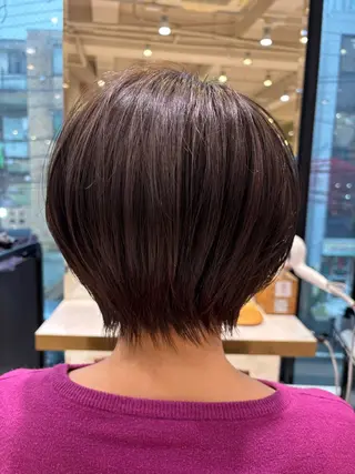 ショート 大人ショート特化/ カットモデル/表参道のヘアスタイル