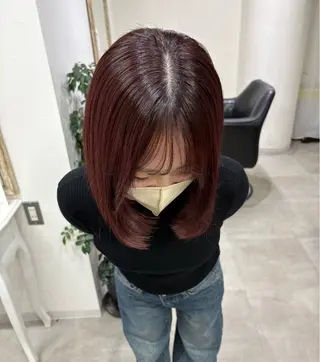 カラー り せのヘアスタイル