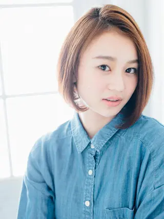ショート FUKUNAGA YUのヘアスタイル