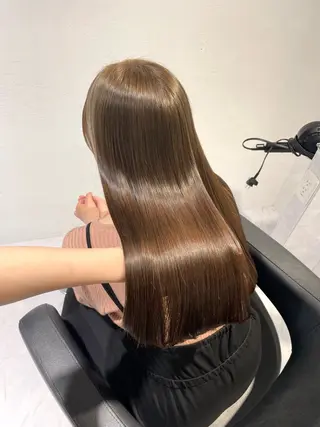 ロング カラー 表参道♡暗髪♡ 艶カラー♡アユミのヘアスタイル