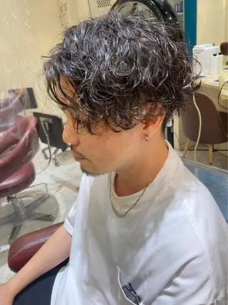 メンズ メンズモデル募集 新井星弥のヘアスタイル