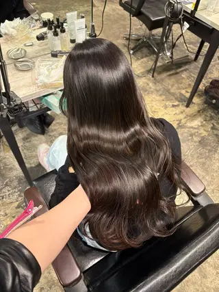 ロング カラー ハイトーンカラー レイヤー/ juriのヘアスタイル