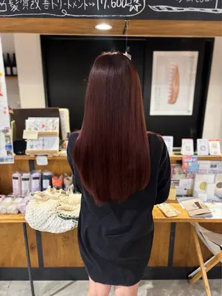 カラー はっとり ななせのヘアスタイル