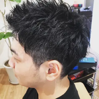 メンズ 艶カラー◎矯正⭐髪診 断#天王寺区@山本
のヘアスタイル