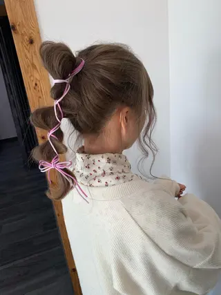 ロング 平田 広大のヘアスタイル
