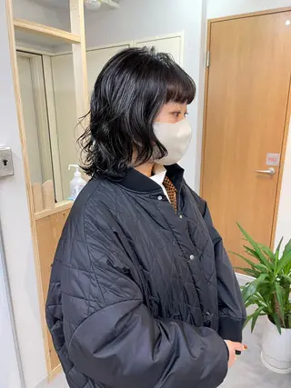 ミディアム カラー パーマ 丁寧なカウンセリング 🌿KENTA🌿のヘアスタイル