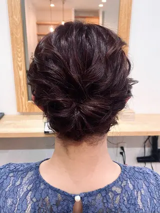 ショート ヘアアレンジ RINA/ Jr.スタイリストのヘアスタイル