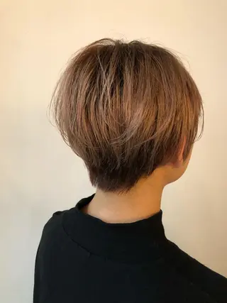 ショート レイヤーカット✂️ 横浜No1♡下鳥翔子のヘアスタイル