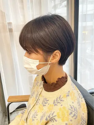 ショート カラー 【ショートカット 美髪矯正】今井隆太のヘアスタイル