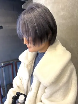ショート ブリーチ/エクステ /レイヤー/谷口のヘアスタイル