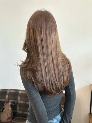 ロング 水谷 優華のヘアスタイル