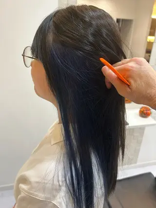 カラー 横山 香音のヘアスタイル