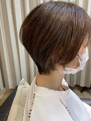ショート 林 友美のヘアスタイル