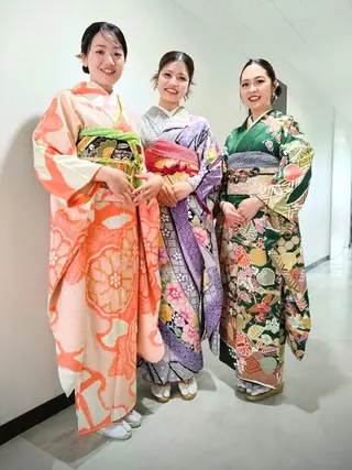 ロング ヘアアレンジ Hair&Make  Delight*のヘアスタイル