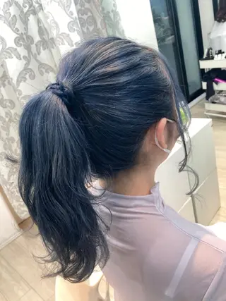 セミロング カラー ☁️hinako☁️ 1HAVANAのヘアスタイル