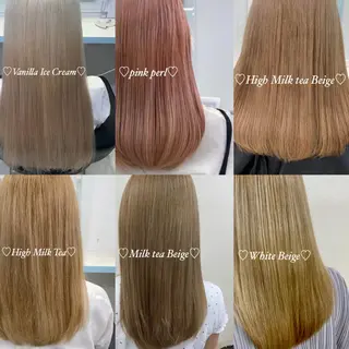 セミロング カラー 🫧渋谷美容師 たくみ🫧のヘアスタイル