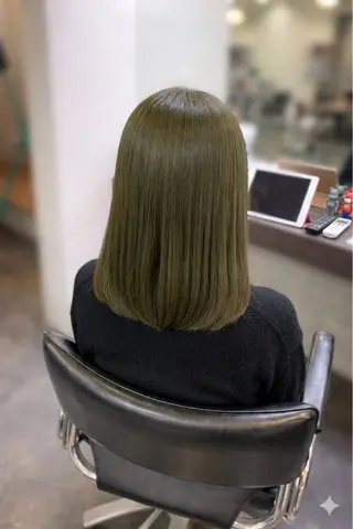 カラー 瀬田/透明感カラー/ トレンドヘア/林遼河のヘアスタイル