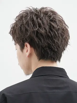 パーマ メンズ 原宿/パーマ特化/ 無料カットTOSHIのヘアスタイル