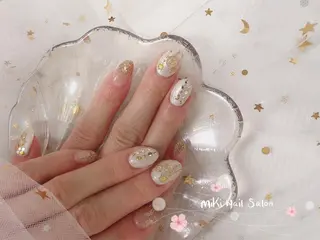 ネイル MiKi Nai池袋 長さだし得意のネイルデザイン